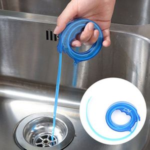 Telescopische Pijplijn Baggeren Gereedschappen Haar Verstopte Gootsteen Cleaner Kleur Blauw HG-2218