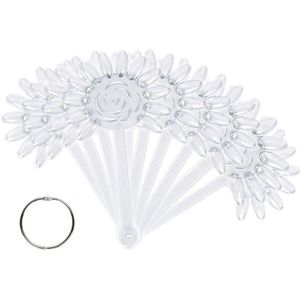 120 Stuks Vorm Plastic Nail Art Sticks Display Board Ring