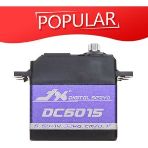 Jx Servo DC6015 15Kg 60G Servo Metal Gear Digitale Servo Voor Rc Crawler Auto Vliegtuig Robot Boot Quadcopter rc Onderdelen Accessoires