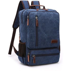 Vintage Canvas Rugzak Mannen Grote Capaciteit Reizen Schoudertas Mode Studenten Tas Mannelijke Notebook Laptop Rugzak