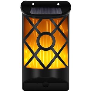Outdoor Decor Lamp Solar Lamp Solar Wandlampen IP65 Vlammen Torch Flikkerend Licht 66 Warm Wit Leds Lichten Night Waterpro v5I4