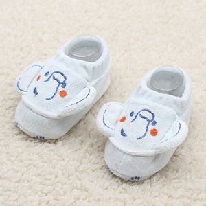 Pasgeboren Baby Schoenen Schattige Zachte Sokken Katoen Slippers Jongens Meisjes Baby Schoenen Schoeisel 0-3 3-6 6-9 Maanden Eerste Wandelaars Wieg Schoenen