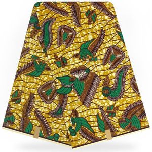 Top Ankara Afrikaanse Prints Stof Echte Wax Tissu Patchwork Naaien Jurk Materiaal 100% Katoen Afrikaanse Stof H200514