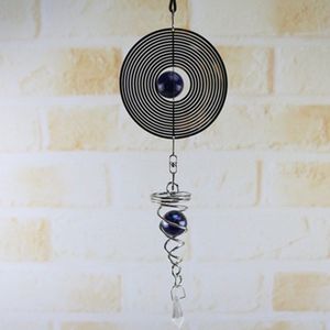 Diy Draaiende Wind Chime Metalen Opknoping Wind Spinner, tuin Sculptuur Decor Wind Chime Bells Opknoping Living Bed Home Decor