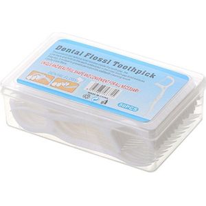 50/100 Stuks Dental Floss Bleken Picks Tandenstokers Tanden Plakken Gebitsreiniging Rager Mondhygiëne Care Tool