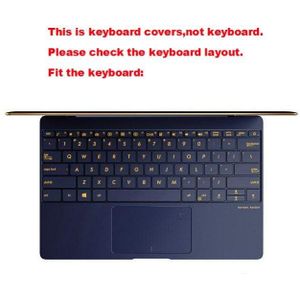 Clear Tpu Keyboard Cover Voor Asus Zenbook 13 14 UX433FA UX433F UX433 UX433FN UX434F UX434 UX333FA UX333FN UX333F UX390UA UX390