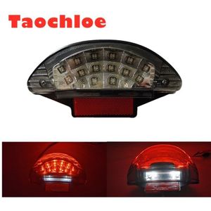 1x Led Motorfiets Achterlicht Motorfiets Achterlicht Reflector Stop Brake Lamp Voor Bmw F650GS St F800S St R1200 Gs adventure R1200