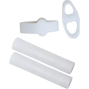 2 Stuks Van Verschillende Soorten Finger & Toe Protectors Voet Voeten Care Pijnbestrijding Gel Buis Inlegzolen Teen Correctoren Maïs blaren Eelt