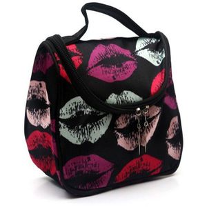 Cosmetische Tas Mode Draagbare Waterdichte Vrouwen Make-Up Tas Organizer Box Beauty Case Travel Pouch Zebra