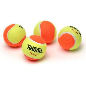 10 Pcs Teloon Tennis Training Ballen Voor Kinderen Kids Pak&gt; 5 Jaar Oude Decompressie 50/25/75% Tiener squash Bal K004-10SPB