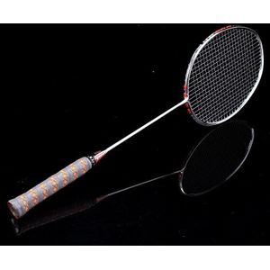 Professionele 4U 82g Ultralight Full Carbon Badminton Racket Plating Proces 22-32LBS Sport Concurrentie Badminton Rackets