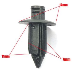 KIMISS 350 stks Verschillende auto Lichaam Plastic Push Pin klinknagel bevestigingsmiddelen Trim Moulding Clip Kit W/schroevendraaier