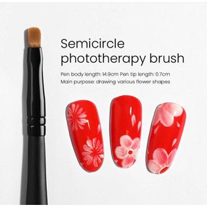 Maychao Nail Brush Kit Manicure Borstel Acryl Liquid Powder Carving Ultra-Dunne Lijn Tekening Pen Uv Gel Nail Brush makeup Tools