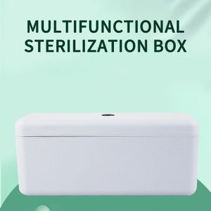 Draagbare Ultrasone Ultraviolet Telefoon Sterilisator Veilig Oplaadbare Desinfectie Doos Uv Sterilisator Desinfectie Gereedschap