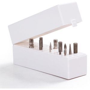 30 Gaten Nail Boren Houder Stand Display Grote Opbergdoos Organizer Display Staande Container Manicure Tool # C