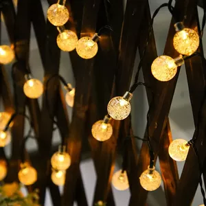 kersthanger bol zwart met verlichting D 50 cm kopen