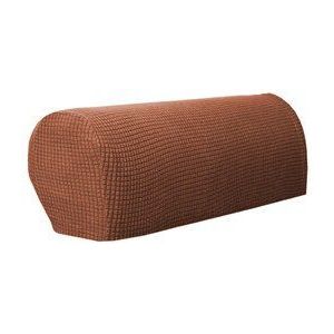 1 paar Sofa Covers voor Woonkamer Verwijderbare Arm Stretch Couch Stoel Protector Fauteuil Covers Armsteun Massief Couch Cover