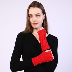 Jodsen Vingerloze handschoenen met imitatiebont winter warme