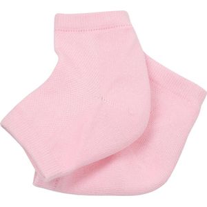 2 Stuks Glad Hydraterende Gel Spa Half Sokken Hak Voet Crack Reparatie Droog