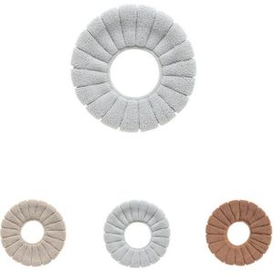 Kid/Volwassen Badkamer Vullen Zacht Verdikte Seat Pads Wasbare Warmer Wc Mat Cover Winter Comfortabele 30Cm Zitkussen