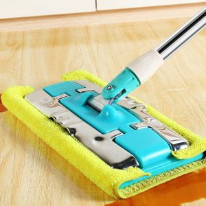 Platte Clip Mop Lazy Mop Huishoudelijke Hand-Wassen Mop Artefacten Te Mop Houten Vloertegels Schoon LM12241831