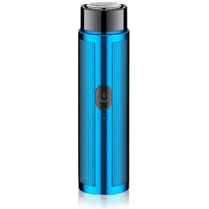 Mini Elektrische Scheerapparaat Mannen Pocket Scheerapparaat Usb Oplaadbare Led Display Scheren Reis-vriendelijke Nat Droog Razor Trimmer