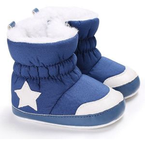 Dikke Warme Bont Waterdichte Sneeuwveld Snowboots Pasgeboren Baby Schoenen Voor Winter Outdoor Anti Slip Lederen Babyschoenen