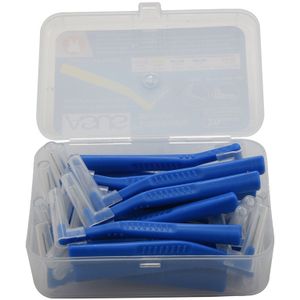 Asus L Vorm Push-Pull Rager 20 Stks/doos Oral Care Tanden Whitening Tooth Pick Tand Orthodontische Tandenstoker Tand