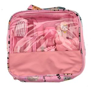 Baby Care Hygiëne Kit Reizen Nail Cartoon Tas Pak Manicure Cut Grooming Gezondheidszorg Kits Gereedschap Essentials Nagelknipper 13 Pcs
