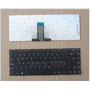 La Laptop Toetsenbord Voor Lenovo Y40 Serie Y40-70 Y40-70AM Y40-70AT Y40-80 Zwart Latin Toetsenbord
