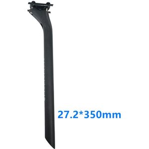 De Geen Logo Identificeren Fietsaccessoires Zitten Staaf Carbon Fiber Lapse Ultra-Lage 200G Helling Junction Seat buis