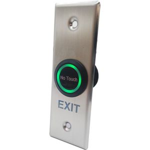 IP68 Waterdichte Metalen Contacless No Touch Infrarood Deur Toegangscontrole Exit Knop