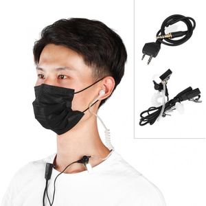 Microfoon Headset Bedraad PTT Plastic Headset PTT Een-side Headset Rechtop Type PTT Hoge Gevoelige Microfoon Camping Tool