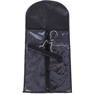 Haar Inslag & Clip In Hair Extensions Opbergtas non-woven Suit Case Carrier Pakket Met Metalen Hanger Voor virgin