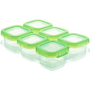 Mini Herbruikbare Lekvrije Baby Formule Voedsel Opslag Container Vriezer Cubes Cups Potten Box Case met Trays voor Zuigelingen peuter