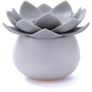 Creatieve Lotus Vorm Tandenstoker Houders Wattenstaafje Houder Opbergdoos Pick Tandenstoker Case Home Decor Met Cap
