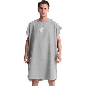 Quick Dry Hooded Handdoek Met Kap Wetsuit Veranderende Handdoek Strand Poncho Voor Strand Kajak Zwemmen Surfen Strand Outdoor Sport
