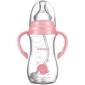 240/300 ml PP Babyvoeding Flessen Cups Kids Water Melk Fles Zachte Mond Eendenbek Sippy Baby Drinken Training zuigfles