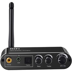 Nfc Bluetooth 5.0 Audio Ontvanger Zender Draadloze Stereo Bluetooth Audio Adapter Nfc 3.5Mm Aux Rca Muziek Geluid Auto