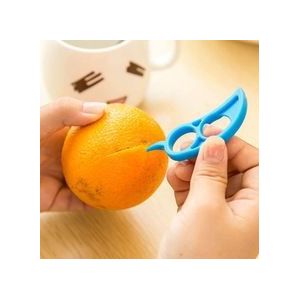 Plastic Oranje Schillers Citroen Grapefruit Fruit Slicer Opener Cutter Keuken Gadgets Op Willekeurige 1 stuk