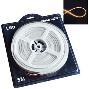 Led Neon Licht Lamp 12V 2835SMD Flexibele Neon Lamp Licht 5M Kerstverlichting Tape Thuis Outdoor Decoratie Verlichting lint