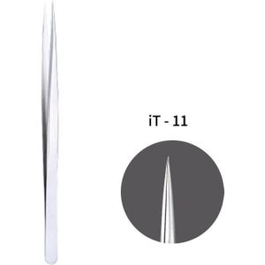 Monteur Roestvrij Stalen Precisie Pincet Gebogen Rechte Tip Pincet Voor Elektronische Telefoon Reparatie Tools