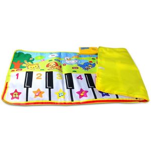 135X58Cm Musical Mat Tapijt Elektronische Speelkleed Speelgoed & 8 Dieren Geluid Muziekinstrument Baby Spelen Tapijt educatief Speelgoed Voor Kinderen