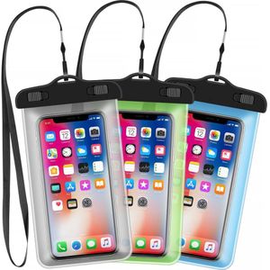 Water Proof Cell Phone Bag Pvc Waterdichte Telefoon Case Voor Iphone X Xs Xr Voor Iphone 12 Pro Max Mobiele telefoon Tassen Gevallen
