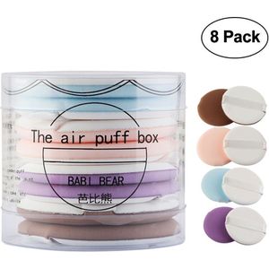 8Pcs Magical Make-Up Remover Luchtkussen Bladerdeeg Microfiber Doek Pads Remover Handdoek Gezicht Reiniging Voor Vrouwen Makeup Remover Gereedschap