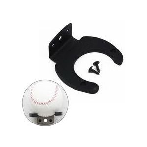 1Pc Zwarte Baseball Wall Mount Houder Bat Rack Verticale Tennis Honkbalknuppel Softbal Racket Wall Mount Holder Rack Display