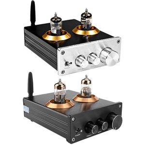 Buffer Hifi 6J5 Bluetooth 4.2 Tube Voorversterker Versterker Stereo Voorversterker Met Treble Bass Tone Ajustment