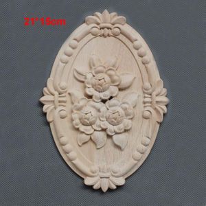 1 * Hout Gesneden Applique Meubels Unpainted Mouldings Decal Onlay Woondecoratie