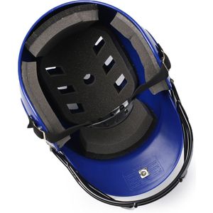 Unisex Baseball Helm Ademend Oren Gezicht Volledige Bescherming Baseball Veiligheid Helm Hoofd Guard Zwart, Rood, Blauw
