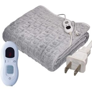 Flanel Elektrische Verwarming Deken 3 Niveaus Temperatuur Control Security Dutje Quilt Warmer Heater Mat